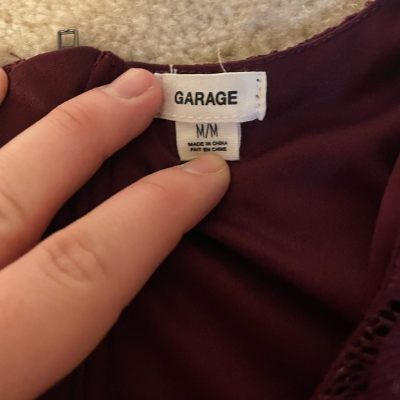 Burgundy Dress - Medium - Picture 3 of 4